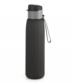 Cello Puro Steel-X Volvo Water Bottle 900 ml, Black (Fs)