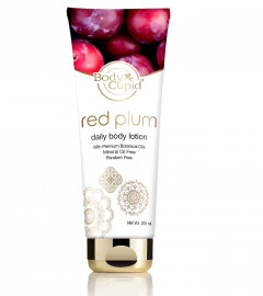 Body Cupid Red Plum Daily Body Lotion - 200 ml (Pack of 2)Fs