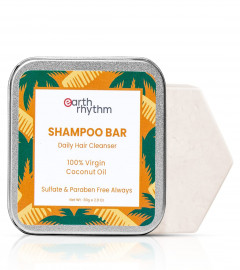 Earth Rhythm Coconut Shampoo Bars 80 g (Pack of 2)Fs