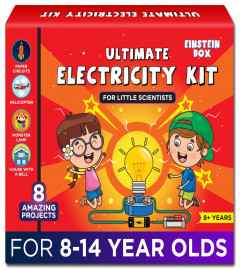 Einstein Box Electricity Kit Science Project Kit Electronic Circuits Toys