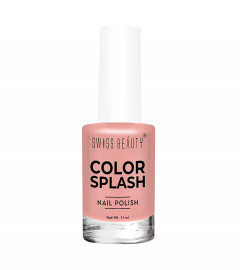 Swiss Beauty Color SPLASH Nail Polish, Shade- 06, 11 ml (pack 5) free shipping