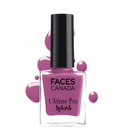 FACESCANADA Splash Nail Enamel - Purple Rain 19, 8 ml (pack of 4)