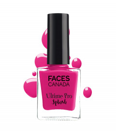 Faces Canada Splash Nail Enamel Pink Flemenco 21, 8 ml (pack of 4) free ship