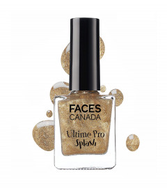 FACESCANADA Splash Nail Enamel- All That Glitters 22, 8 ml (pack of 4) free shipping