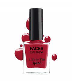 FACESCANADA Splash Nail Enamel - Royal Ruby 24, 8 ml (pack 4) free ship