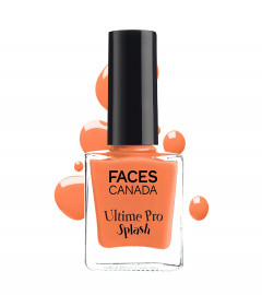 FACESCANADA Splash Nail Enamel - Carrot 33, 8 ml (pack of 4) free shipping