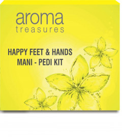 Aroma Treasures Happy Feet and Hands Manicure pedicure kit (Pack of 2) Fs