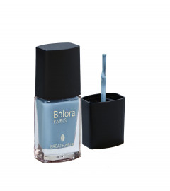 Belora Paris Breathable Made Safe Longstay Nail Polish | Clam Blue (8 ml x 4 pack) free shipping