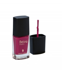Belora Paris Breathable Made Safe Longstay Nail Polish | 12 Hot Pink (8 ml x 4 pack) free shipping