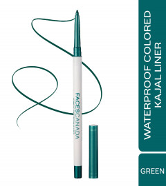 FACESCANADA Waterproof & Smudgeproof Twist Eye Liner Green, 1.2g