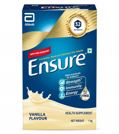 Ensure Complete, Balanced Nutrition Drink For Adults 1kg, Vanilla Flavour, Free shipping worldwide