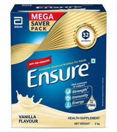 Ensure Complete, Balanced Nutrition Drink For Adults 2kg, Vanilla Flavour (Free Shipping Worldwide)