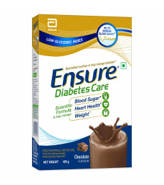 Ensure Diabetes Care- Nutrition to Help Control Blood Sugar Levels- 400 gm Box (Chocolate Flavour)