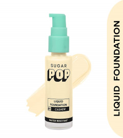 SUGAR POP Liquid Foundation – 01 Cashew 30 ml (Pack Of 2)