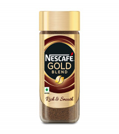 Nescafe Gold Rich and Smooth Coffee Powder, 190g Glass Jar (Free shipping worldwide)