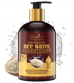 Spantra Fermented Rice Water Conditioner | Prevents Breakage & Smoothens Hair | 300 ml