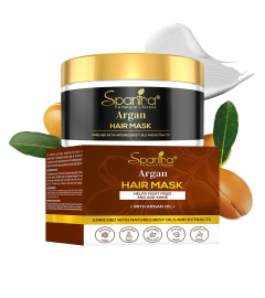 Spantra Argan Oil Hair Mask | Hair Fall Control | Breakage Control | Damage Contr | 250 gm (pack 2)