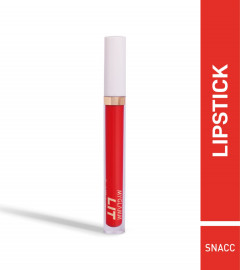MyGlamm LIT Liquid Matte Lipstick - Snacc (Red) 3 ml (Pack Of 2)