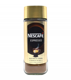 Nescafé Espresso-100% Pure Arabica Coffee Powder Rich with Velvety Crema - 100 Grams Can , Free ship