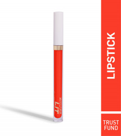MyGlamm LIT Liquid Matte Lipstick - Trust Fund (Red) 3 ml (Pack Of 2)