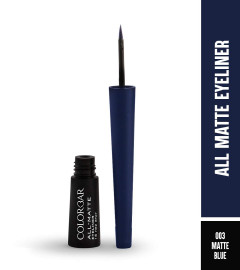Colorbar All Matte Eyeliner, Blue 003 - 2.5 ml