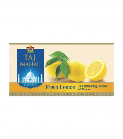 Taj Mahal Fresh Lemon Tea Bags 25 pcs (Free Shipping Worldwide)