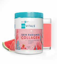 HealthKart Vitals Skin Radiance Collagen Powder Supplements (Watermelon Flavour) 200 g