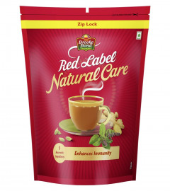 Red Label Natural Care Tea, Chai Made With 5 Ayurvedic Herbs, 1 Kg (Free Shipping Worldwide)