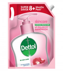 Dettol Liquid Handwash Refill  Skincare Hand Wash 1500ml | pH Balanced 10x Better Germ Protection
