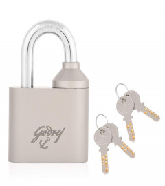 Godrej Locking Solutions and Systems Godrej Dual Access Padlock Silver (Fs)
