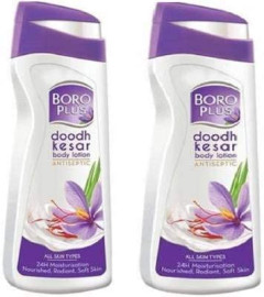 BoroPlus Doodh Kesar Body Lotion 300ml (pack of two) Free Shipping Worldwide