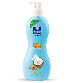Parachute Advansed Natural Moisture Body Lotion,With Almond,Nourished & Hydrated Skin,400 ml