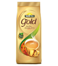 Tata Tea Gold Assam teas with Gently Rolled Aromatic Long Leaves Rich & Aromatic Chai Black Tea 500g