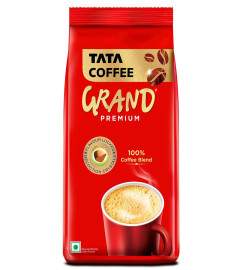 Tata Coffee Grand Premium Instant Coffee 100% Coffee Blend  with Flavour 200G Pouch   Free shipping