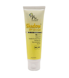 Fixderma Shadow Sunscreen SPF 50+ Gel | Sunscreen for Oily Skin | Sun Screen Protector SPF 50| 75 gm