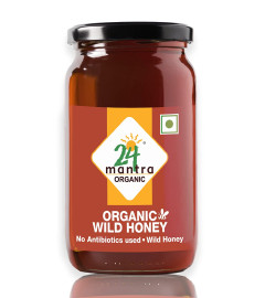 24 Mantra Organic Wild Honey - 500 gm (Fs)