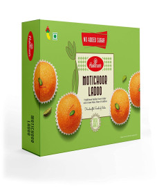 Haldiram Motichoor Ladoo Sugar Free 400 g (Fs)