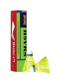 Li-Ning Smash Nylon Shuttle Cocks (Pack of 6) Fs