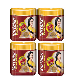 Karthika Shikakai Powder, 180gm (Pack of 4) Free shipping worldwide