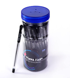 Linc Maxo Fine Lightweight Black Ball Pen Jar 35 pcs (Fs)