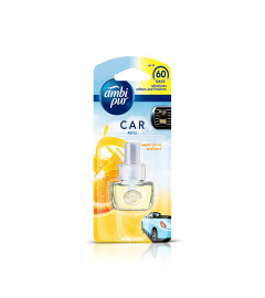 Ambi Pur Car Air Freshener Refill, Sweet Citrus and Zest, 7. 5 ml X 2 ,liquid(Free Shipping World)