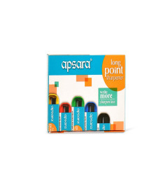 Apsara Long Point Sharpeners - Multicolor (Pack of 60) Fs