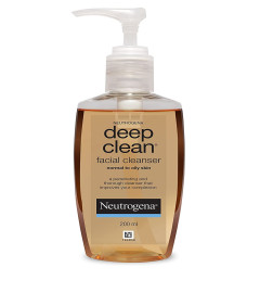 Neutrogena Deep Clean Facial Cleanser For Normal To Oily Skin 200 ml (Fs)