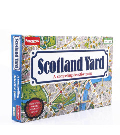 Funskool Games, Scotland Yard, A Compelling Detective & Strategy, Board For Kids | free shipping