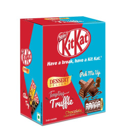 NESTLÉ Kitkat® Dessert Delight™ Tempting Coated with Milk Chocolate 50g , Box of 12 units  Free Ship