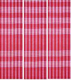 Bengali Traditional Soft Cotton Gamcha Bath Towel for Men and Women Red & White