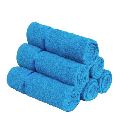 Cotton Face Towel Set 6 Piece - Multicolor (Fs)