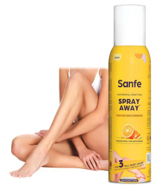 Sanfe Painless & Detan Hair Removal Spray Cream - 200 ml