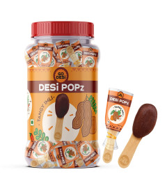 GO DESi Imli Pop Tamarind & Jaggery Candy 100 Pieces Tamarind & Jaggery Candy Imli Candy Lollipop