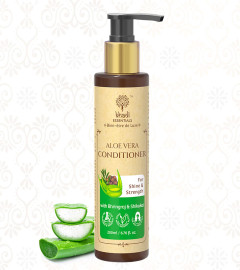 Khadi Essentials Aloe Vera Conditioner With Bhringraj & Shikakai - 200 ml (Fs)